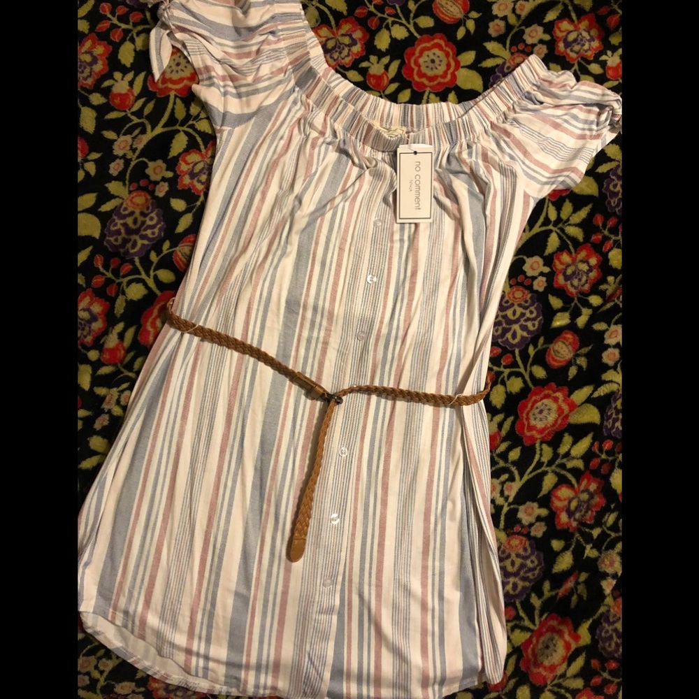 Off the shoulder dress